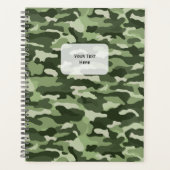 Green Camouflage Planner (Voorkant)
