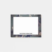 Green Camouflage Post-it® Notes (Voorkant)