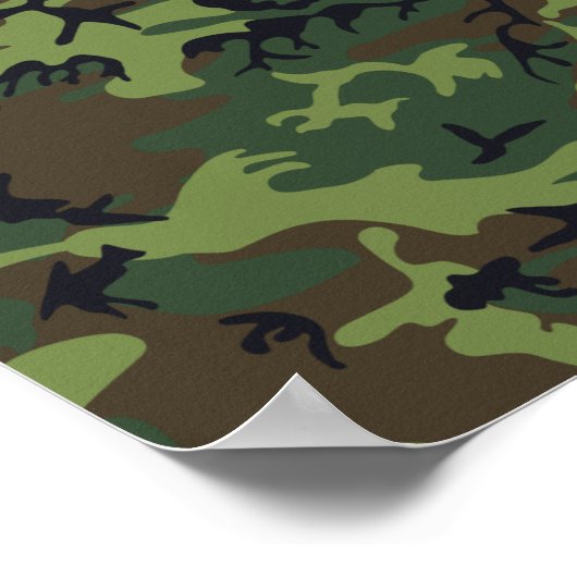 Green-camouflage Poster (Hoek)