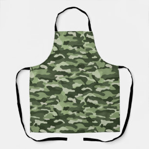 Green Camouflage Schort