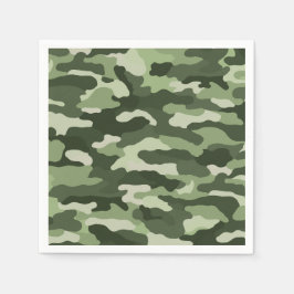 Green Camouflage Servet