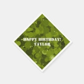 Green Camouflage Servet (Hoek)