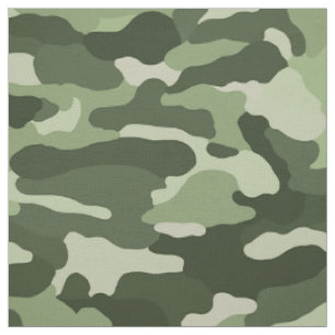 Green Camouflage Stof