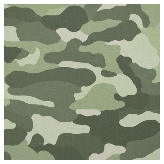 Green Camouflage Stof (Swatch)