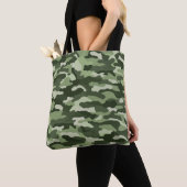 Green Camouflage Tote Bag (Dichtbij)
