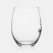 Green Camp Bachelorette Outdoor Wijnglas Zonder Voet (Rechts)