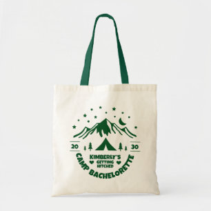 Green Camp vrijgezellenfeest bruid Tote Bag