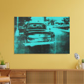 Green Canvas Afdruk (Insitu (Woonkamer))