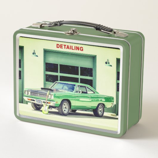 Green Car Lunchbox (Voorkant)