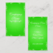 Green Card Visitekaartje (Voorkant / Achterkant)