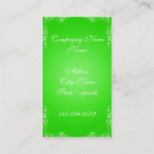 Green Card Visitekaartje (Achterkant)