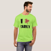 Green Carly Clover-Shirt T-shirt (Voorkant volledig)