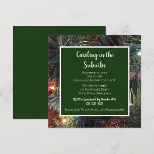 Green Caroling in de voorsteden Kaart