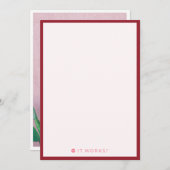 Green Carpet Notitiekaarten Kaart (Voorkant / Achterkant)