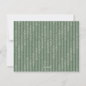 Green Casual kleurful Prettige feestdagen Drie fot Feestdagenkaart (Achterkant)