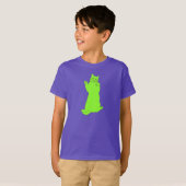 Green Cat apparel T-shirt (Voorkant volledig)
