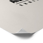 Green Cat Poster (Hoek)