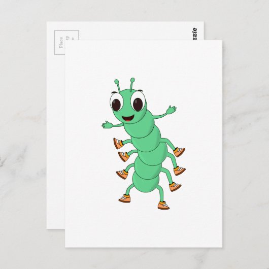 Green Caterstone Briefkaart (Voorkant / Achterkant)