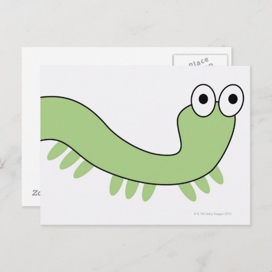 Green Caterstone Briefkaart (Voorkant / Achterkant)