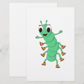 Green Caterstone Briefpapier (Voorkant / Achterkant)