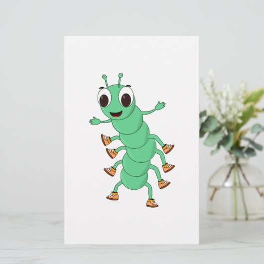 Green Caterstone Briefpapier (Staand voorkant)