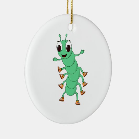 Green Caterstone Keramisch Ornament (Rechts)