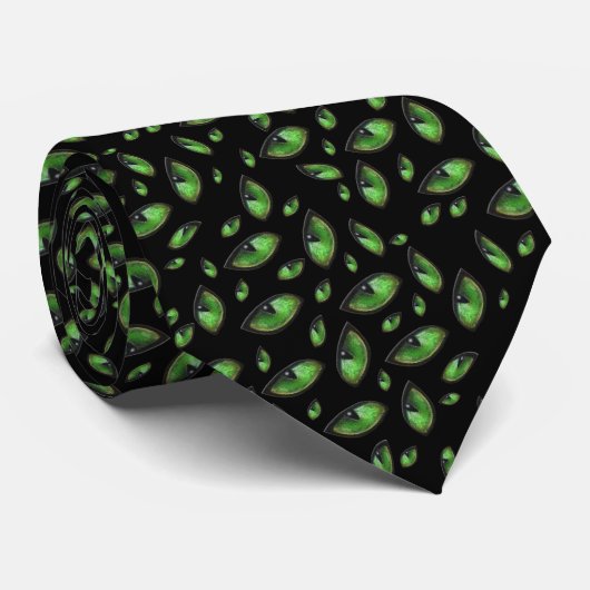 Green Cats Eyes, Stropdas (Opgerold)