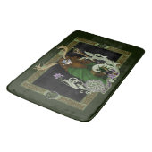 Green Celtic Antlers Man  Badmat (Gekanteld)