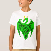Green Celtic Dragon Child Tanktop (Voorkant)