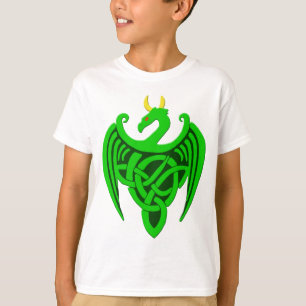 Green Celtic Dragon Child Tanktop