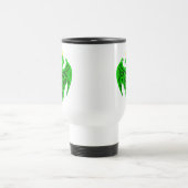 Green Celtic Dragon Travel Mug Reisbeker (Center)
