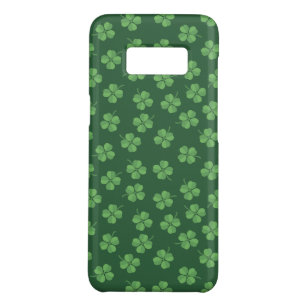 Green Celtic Irish Four Leafed Clovers St. Patrick Case-Mate Samsung Galaxy S8 Hoesje