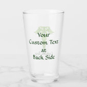 Green Celtic Knot Caduceus Glas (Achterkant)
