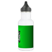 Green Celtic Knot Original Art Waterfles (Rechts)