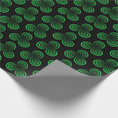 Green Celtic Tris Cadeaupapier (Hoek)