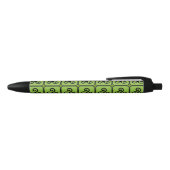 Green Celtic Tris Tiled Zwarte Inkt Pen (Bovenkant)