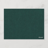 Green Chalkboard Retro Recipe Card Kitchen Tools Briefkaart (Achterkant)