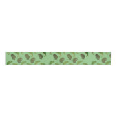 Green Chameleons Lizard Art Grosgrain Lint (Voorkant)