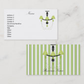 Green Chandelier Visitekaartje (Voorkant / Achterkant)