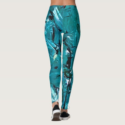 Green Chaos Leggings (Achterkant)
