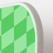 Green Check Pickleball Paddle (Links Detail)