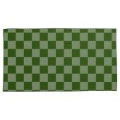Green Checker Two Tone Kussenslopen HAMbyWG (Voorkant-Rechts)