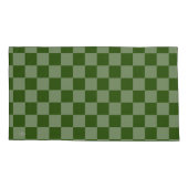 Green Checker Two Tone Kussenslopen HAMbyWG (Achterkant-Links)