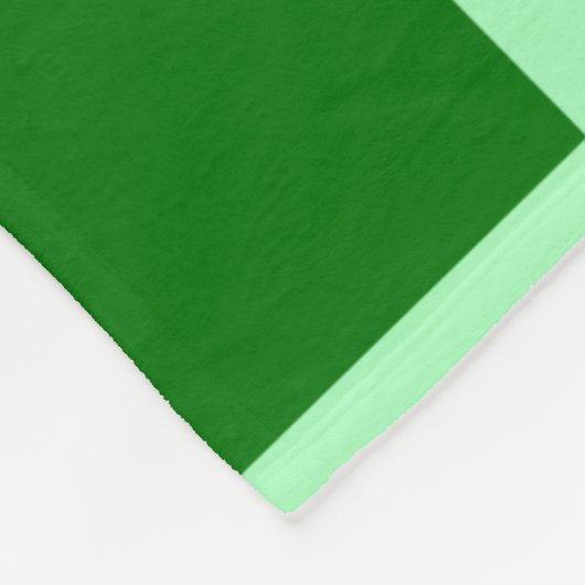 Green Checkered Square Seamless Pattern Fleece Deken (Hoek)