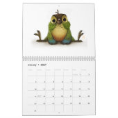 Green Cheek Conure Parrot 2021-kalender Kalender (Jan 2027)