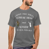 Green Cheek Conure Shirt Auntie en Conure Mam (Voorkant)
