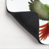 Green Cheek Conures Mousepad Muismat (Hoek)