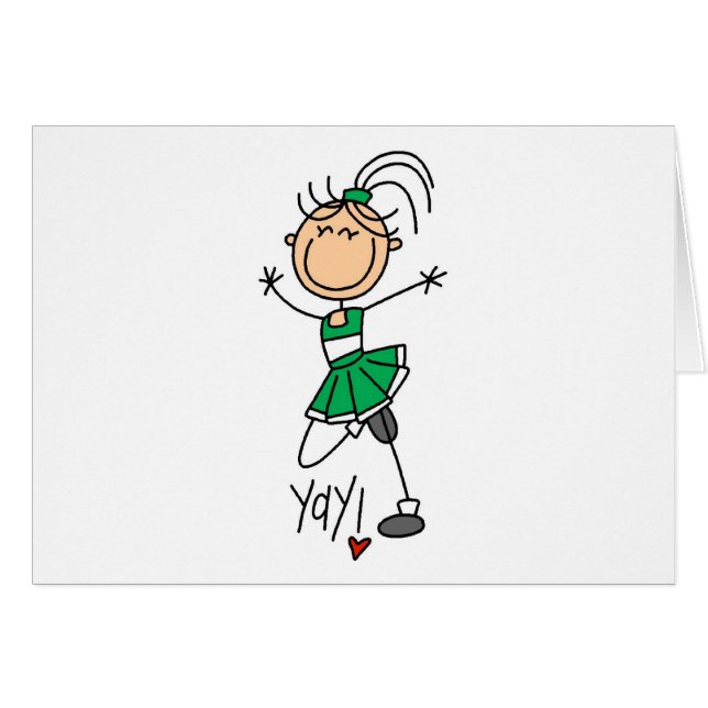 Green Cheerleader (Voorkant Horizontaal)