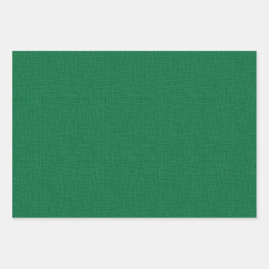 Green Cheerleader Pom Pom Pattern Inpakpapier Vel (Voorkant 2)