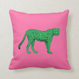 Green Cheetah Sierkussen